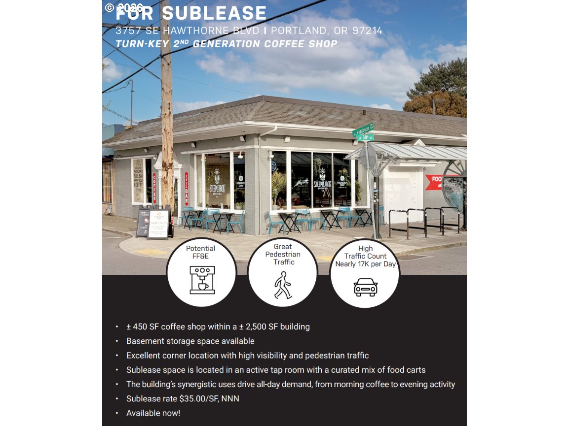 3757 Se Hawthorne Blvd, Portland, OR 97214