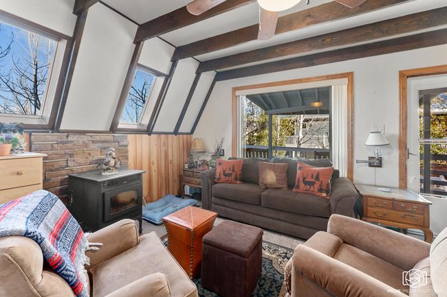 A-Frame Cabin Living Room | Image 36