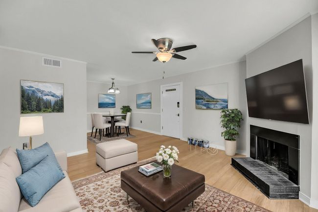 Virtually staged living room | Image 6