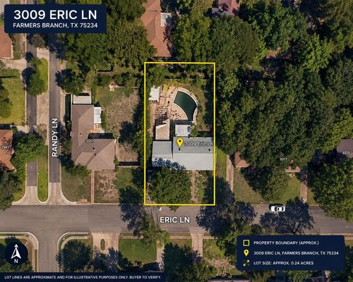 3009 Eric Ln, Farmers Branch, TX, 75234-6417 | Card Image