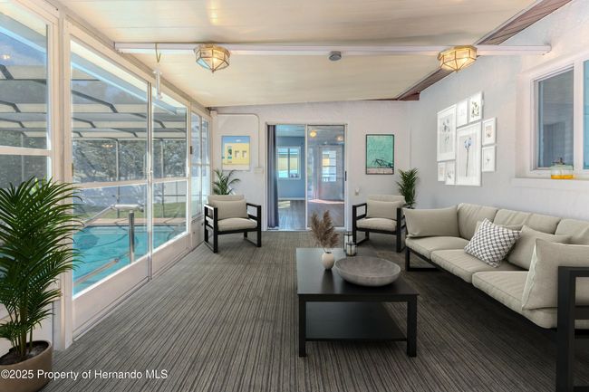 Virtually Staged Florida Room | Image 4