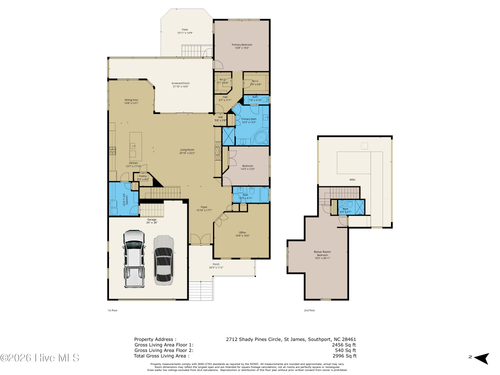 2712 Shady Pine Cir, Southport, NC, 28461-8239 | Card Image