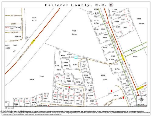 202 Mason Lane, Beaufort, NC, 28516 | Card Image