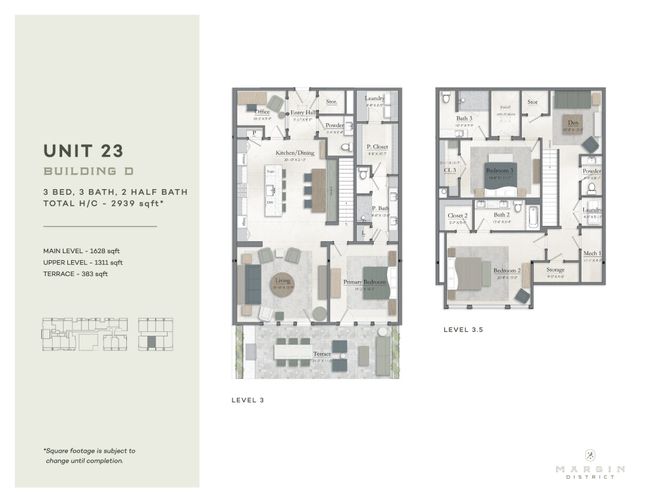 23 - 805 Columbia Ave, Condo with 3 bedrooms, 5 bathrooms and 2 parking in Franklin TN | Image 6