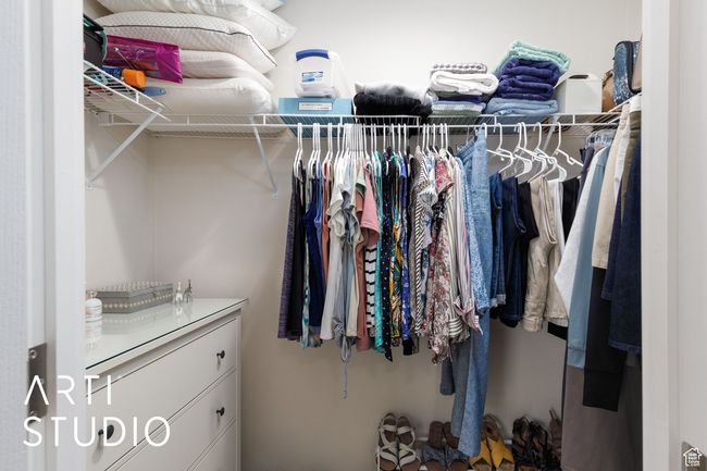 View of walk in closet | Image 21