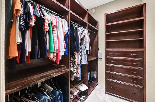 Walk-In Closet with Built-in shelving. | Image 33