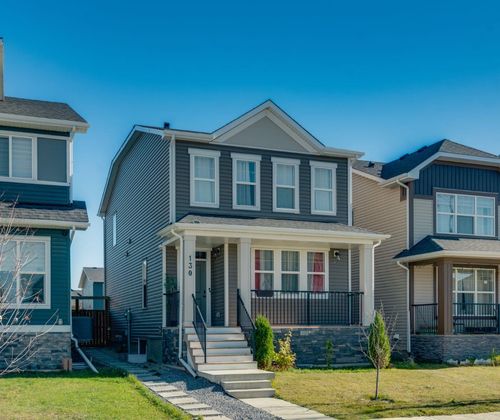 130 Dawson Harbour Rise, House with 4 bedrooms, 4 bathrooms and 3 parking in Chestermere AB | Card Image