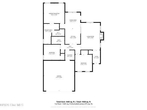 112 Hidden Hollow Dr, Richlands, NC, 28574-6413 | Card Image