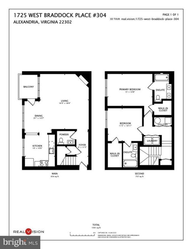UNIT-304 - 1725 W Braddock Pl, Townhouse with 2 bedrooms, 3 bathrooms and null parking in ALEXANDRIA VA | Image 29