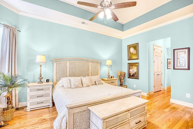 IN THIS PICTURE, THE WALLS HAVE BEEN VIRTUALLY PAINTED TO SHOW A BEAUTIFUL BEACHY COLOR, Sherwin-Williams Tidewater. THE FURNITURE IS STAGED AS WELL. | Image 19