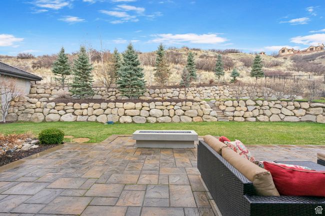 View of patio featuring fence | Image 98