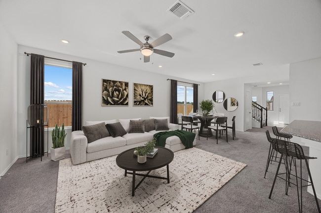 Virtually staged living area | Image 6