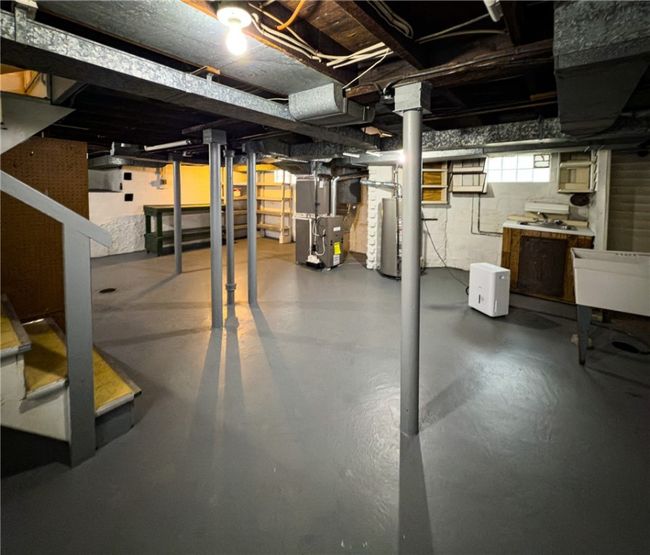 Clean, dry, plumbed basement | Image 21