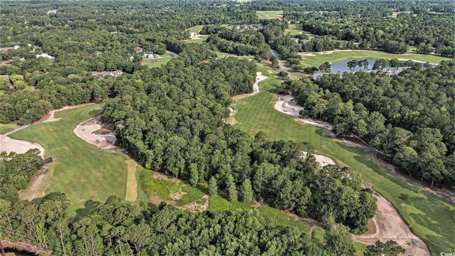 Aerial overview of property's location with a golf club, a nearby body of water, and a forest | Image 28