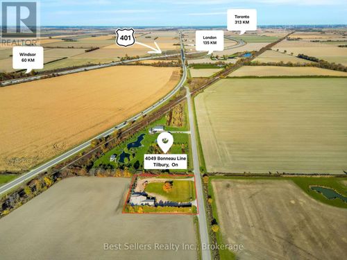 4049 Bonneau Line, Tilbury, ON, N0P2L0 | Card Image
