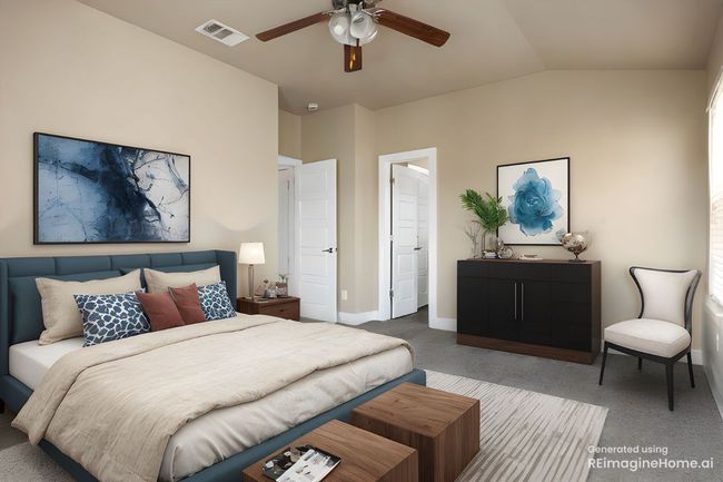 Primary bedroom set up option 1 | Image 29