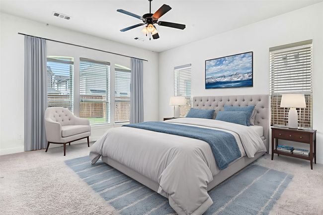 Primary Bedroom - virtually staged | Image 10