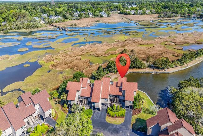 Bird's eye view featuring a water view | Image 32