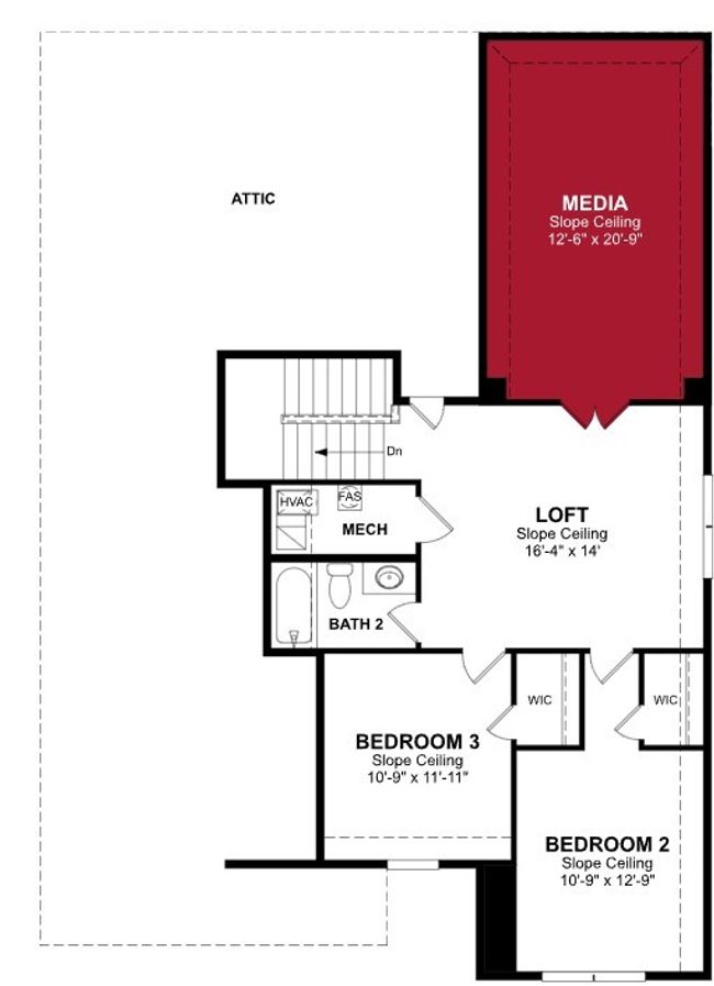 Beazer Homes Goodland Avalon floorplan | Image 10