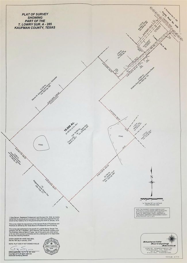 Survey is still good; property does not need a new one. | Image 18