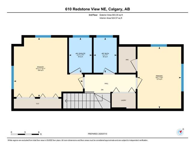 610 Redstone View Ne, Townhouse with 2 bedrooms, 3 bathrooms and 2 parking in Calgary AB | Image 33