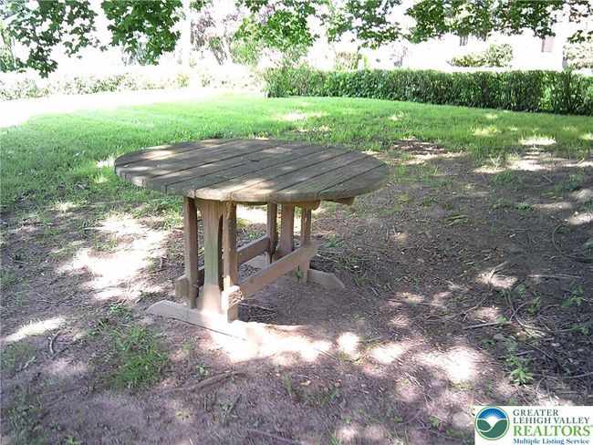 Rear yard wooden table just bring your chairs | Image 30