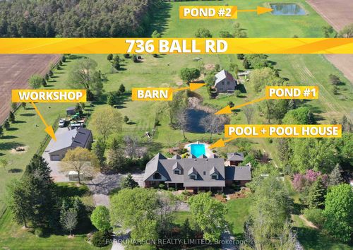 736 Ball Rd, Uxbridge, ON, L9P1R2 | Card Image