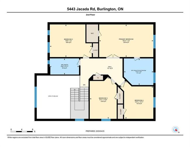 5443 Jacada Rd, House other with 5 bedrooms, 4 bathrooms and 4 parking in Burlington ON | Image 44