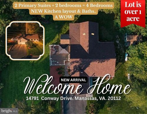 14791 Conway Dr, MANASSAS, VA, 20112-4034 | Card Image