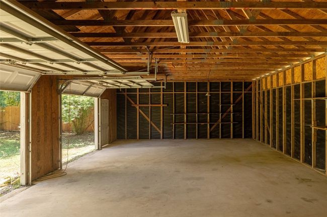 Interior view of shed demonstrates its storage potential. | Image 33