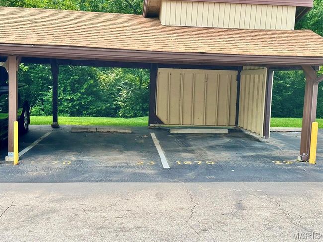 View of covered parking lot | Image 23