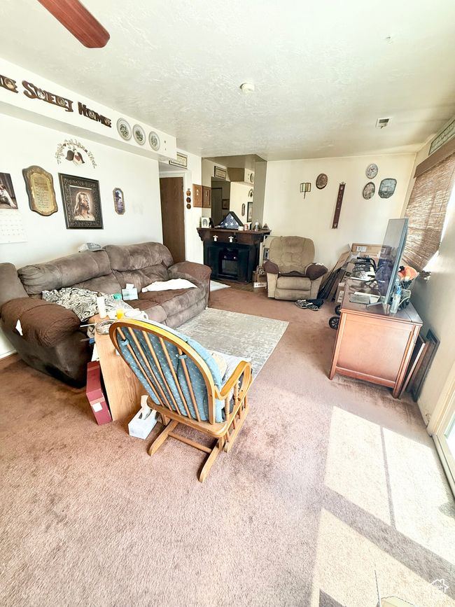 Living area featuring carpet | Image 5