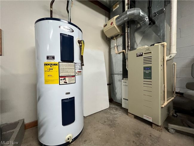 Utility room featuring electric water heater | Image 20