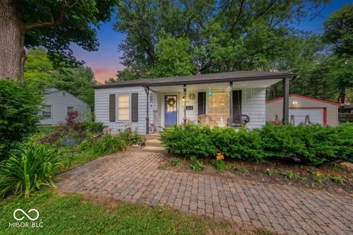 7031 Caroline Ave, Indianapolis, IN, 46220-1360 | Card Image