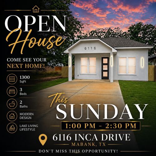 6116 Inca Dr, Mabank, TX, 75156-1214 | Card Image