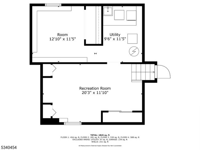 8 Delmar Ave, House other with 2 bedrooms, 1 bathrooms and null parking in Cresskill NJ | Image 43