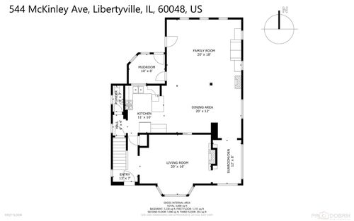 544 Mckinley Ave, Libertyville, IL, 60048-2636 | Card Image
