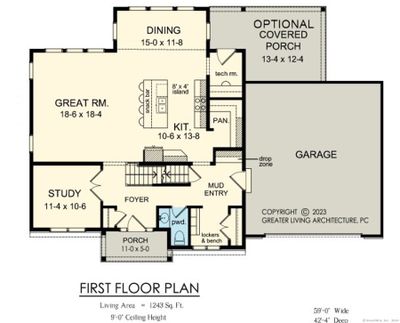 Lot 32 Wyllys Farm Road, House other with 3 bedrooms, 2 bathrooms and 6 parking in Mansfield CT | Image 3