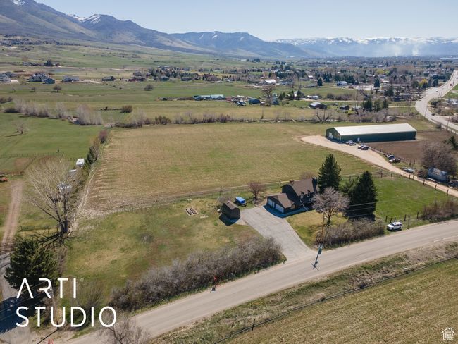 Aerial view with a mountain view and a rural view | Image 43