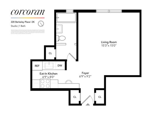 2k-220 Berkeley Pl, Brooklyn, NY, 11217-3858 | Card Image