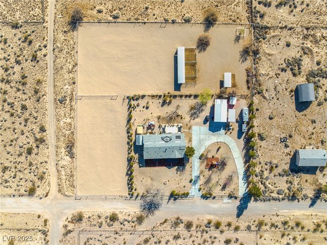Aerial view featuring a desert view | Image 93