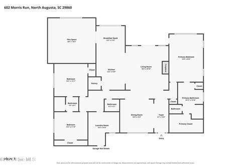 602 Morris Run, North Augusta, SC, 29860-8180 | Card Image