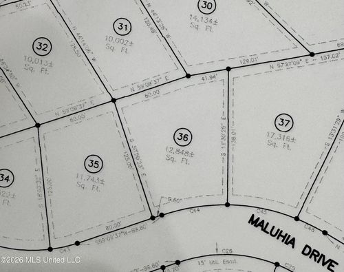 Lot 36 Maluhia Drive, Diamondhead, MS, 39525 | Card Image