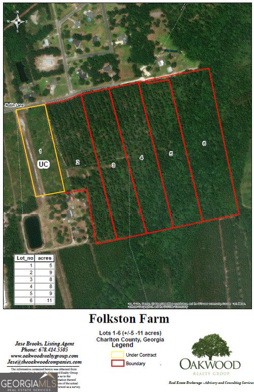 0 Robin Ln, Folkston, GA, 31537 | Card Image