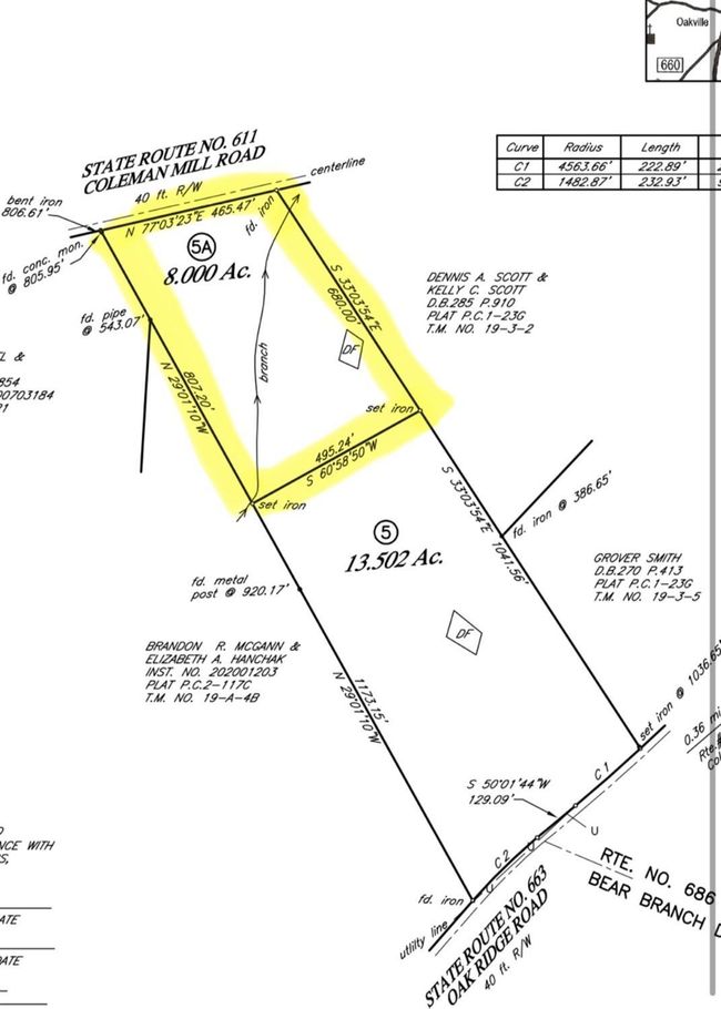 0 Colemans Mill Rd, Home with 0 bedrooms, 0 bathrooms and null parking in GLADSTONE VA | Image 4