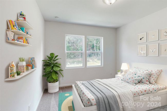 Secondary bedroom shown with virtual staging | Image 21