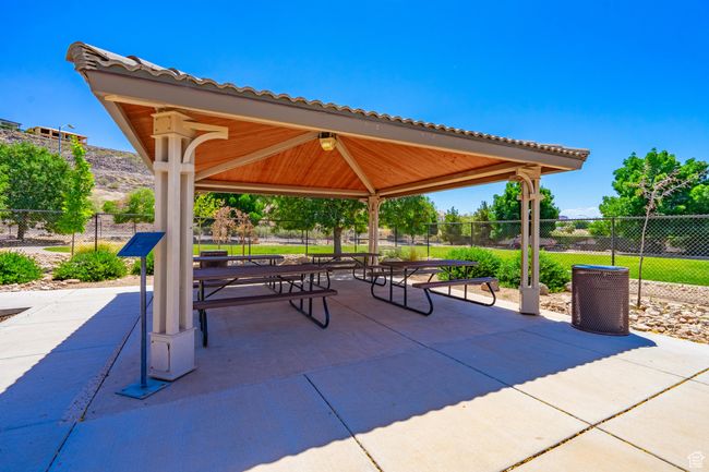 View of property's community with a gazebo and a patio | Image 62