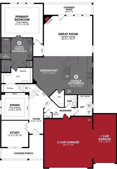 Beazer Homes Woodcreek Blackburn plan | Image 2