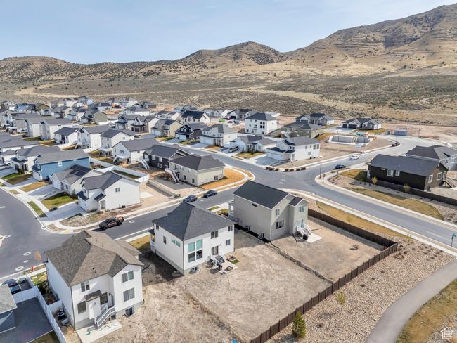 Aerial view with a mountain view and a residential view | Image 34