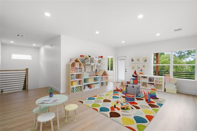 Virtually staged Game Room area | Image 22
